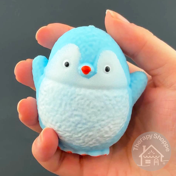 Penguin Squishy Ball Black