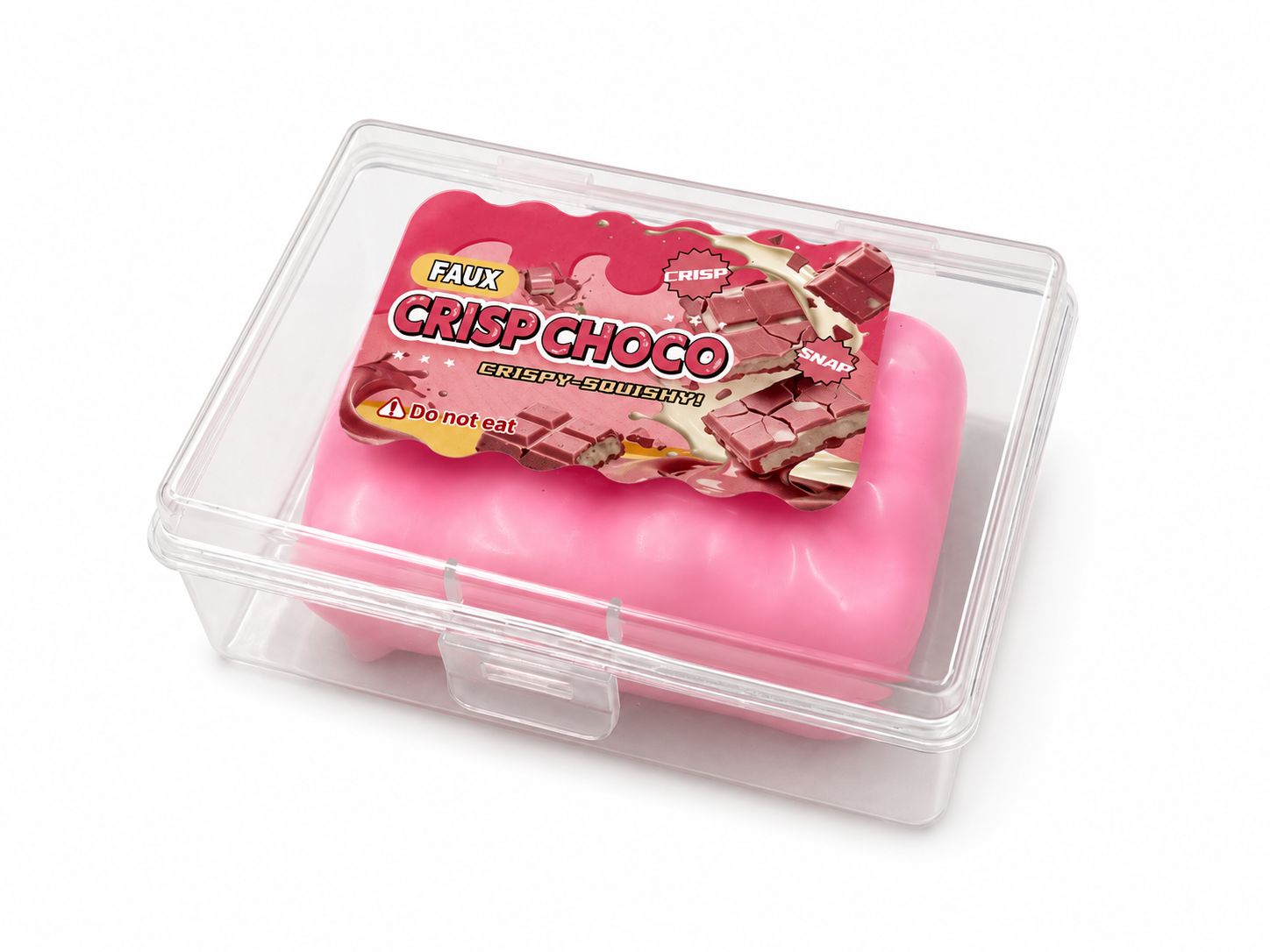 Faux Crisp Choco Squishy – Pink & White Assorted MSCC2